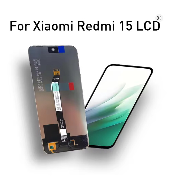 Wholesale Original Mobile Phone LCD for Redmi 15 LCD With Frame Display Touch Screen Digitizer Assembly Replacement