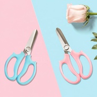 Sécatrices en acier inoxydable, ciseaux à fleurs ergonomiques, sécateurs de jardin pour l'arrangement floral, l'entretien des bonsaïs et des plantes