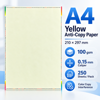 Papier Fonctionnel Anti-Copie Format A4 Compatible avec l'Impression Couleur et Noir-Blanc Caractéristiques Technologiques Double Face Sécurité