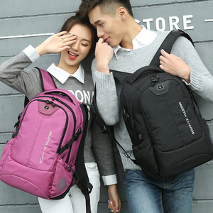 Landeston Men's <b>Backpack</b> 16-Inch <b>Laptop</b> Capacity Waterproof Oxford Cloth Casual Travel Business <b>Backpack</b> - Product Image 2