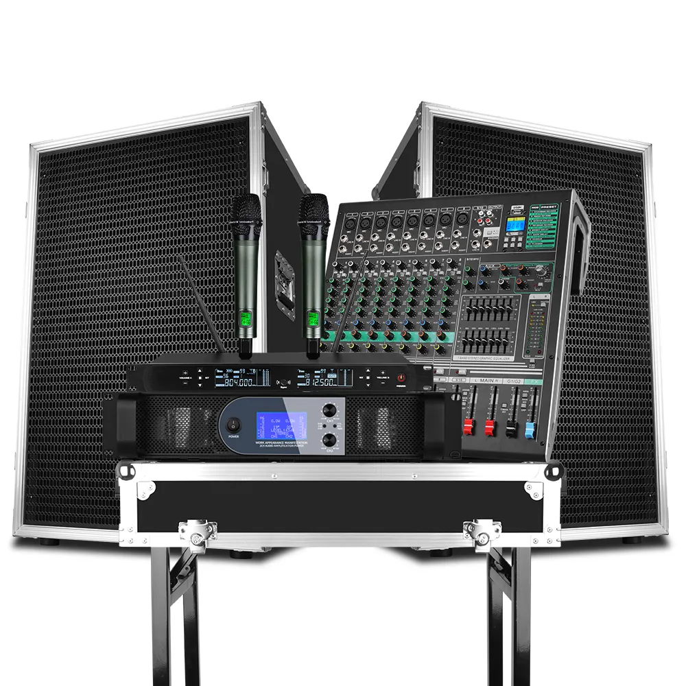 Oem D915 Professionele Enkele 15-Inch Podiumvoorstelling Professionele 10-Way Mixer Speaker Karaoke Conferentie Vocaal Concert Singin