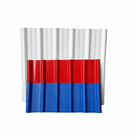 Tuiles de toit en résine PVC Tejas Plasticas 4x8 pieds, anti-corrosion, pour villas au Mexique