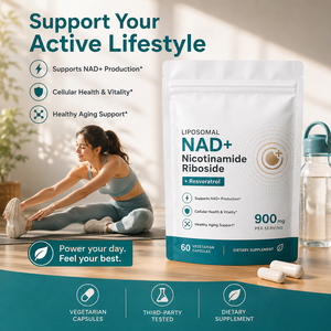 Capsules de Nicotinamide Riboside Liposomales - Antioxydant et stimulant énergétique pour la défense contre le vieillissement - Product Image 2
