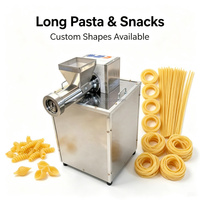 Mesin Pembuat Pasta Otomatis untuk Dapur Restoran Hotel Multifungsi Cangkang Orecchiette Makaroni Spaghetti Baja Tahan Karat