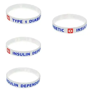 UV indicator color changing silicone wristband