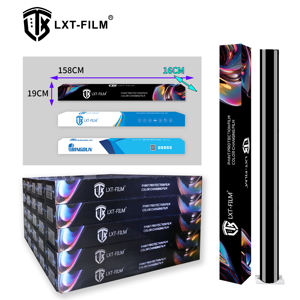 Rouleau de film autocollant de Protection du corps changeant en vinyle pour animaux de compagnie de couleur bleu requin - Product Image 4