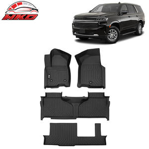 Alfombrillas para Chevy Tahoe/GMC Yukon/Cadillac Escalade 2021-2025, 8 Asientos, Revestimiento de TPE Moldeado en 3D, Impermeables - Product Image 1