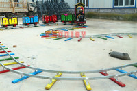 Fournisseur chinois de trains miniatures électriques pour enfants, train sur rail pour centre commercial, à vendre