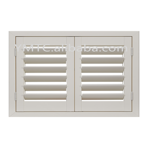 Persiane a tutta altezza in legno massello di Paulownia e Tiglio, stile tradizionale, personalizzabili, adatte a tutte le finestre - Product Image 4