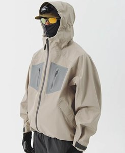 <span class=keywords><strong>Veste</strong></span> unisexe 3L pour l'extérieur, fonctionnelle, imperméable, respirante, coupe-vent, coutures thermosoudées, randonnée, pêche, alpinisme, cyclisme, recyclable - Product Image 2
