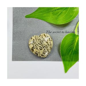 <span class=keywords><strong>Pierre</strong></span> précieuse naturelle en agate de guérison en forme de cœur gonflé en aventurine verte HY, <span class=keywords><strong>pierre</strong></span> de reiki pour soulager l'anxiété - Product Image 5