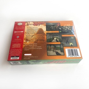 Goldeneye 007 Box Top Quality Thick Cardboard with Tray <b>Game</b> Cartridge Replacement Box for N64 - Product Image 3