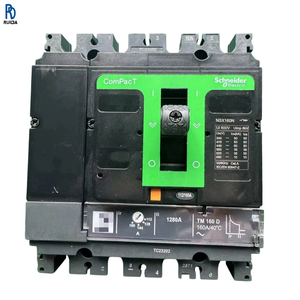 เซ็นเซอร์ควบคุม PLC เซอร์กิตเบรกเกอร์แบบขึ้นรูป ยี่ห้อใหม่เอี่ยมของแท้ NSX160N - Product Image 1