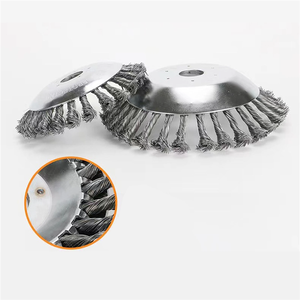Tête de coupe-bordures en fil d'acier de 6, 8 et 10 pouces pour désherbeur de jardin, lame de tondeuse à gazon, outil de désherbage électrique - Product Image 4
