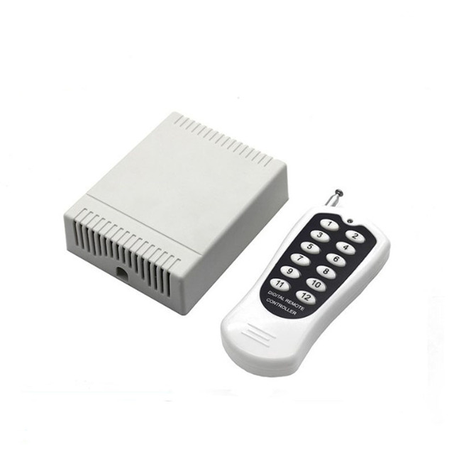 DC 12V Long Distance 12 Channel Wireless Remote Control Multi Functional LED Remote Control Switches Factory Wholesale Price