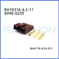 Connecteur automobile 6098-0220 pour faisceau de câblage, type femelle, fabricant fournisseur
