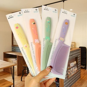 Peine para el Cabello con Diseño de Dibujos Animados AISHU, 15 cm, Colores Variados, Cuidado Capilar Exquisito para Uso Doméstico - Product Image 1