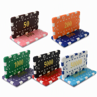 Jetons de jeu personnalisés imprimés en sérigraphie pour soirées jeux de société, récompenses en classe, cadeaux de fête, articles promotionnels et nouveautés