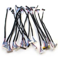 Câble d'extension Lvds Tv Lcd personnalisé, fils et câbles électriques