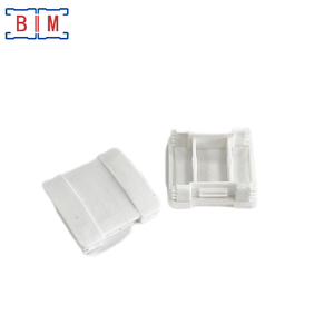 Hoge kwaliteit kunststof vierkante eindkappen C-beam pluggen fittingen voor 1-5/8''x1-5/8'' profielprofielen - Product Image 3