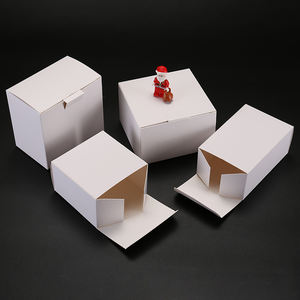 White <b>Boxes</b> <b>Small</b> Paper <b>Boxes</b> In Stock White Card Paper <b>Boxes</b> Recyclable Foldable <b>Packaging</b> - Product Image 3
