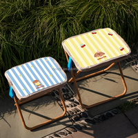 Tabouret pliant mini ultraléger portable pour le camping en plein air, la pêche, la randonnée, la plage, le parc et les voyages
