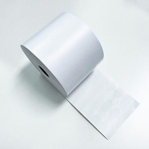 Rollo de etiquetas autoadhesivas sin revestimiento térmico de papel personalizado directo, adhesivo fuerte, impermeable, a prueba de aceite, etiqueta de precio para - Product Image 1