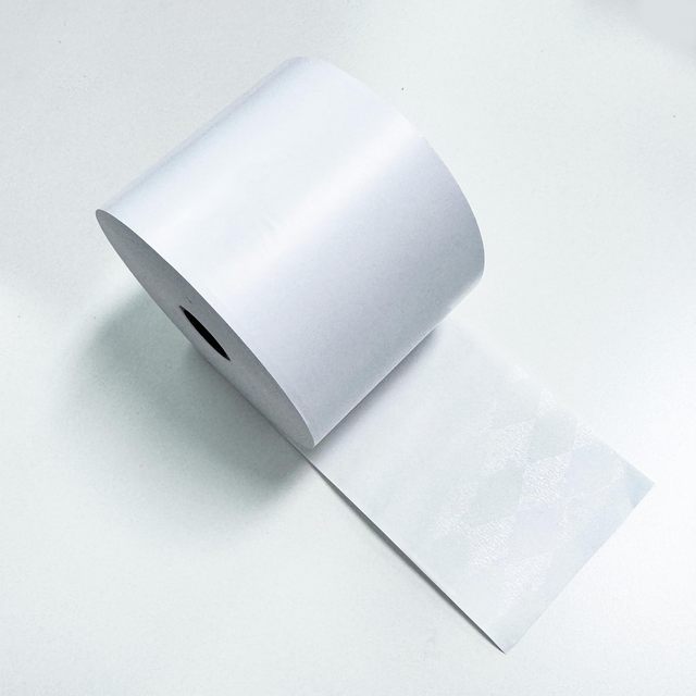 Custom Linerless Thermal Label Eco Friendly Continuous Roll BPA Free 3 Proof Price Tag Self-Adhesive Thermal Paper for Retail