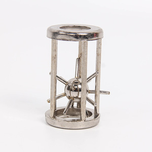 <span class=keywords><strong>Kong</strong></span> <span class=keywords><strong>Ming</strong></span> déverrouille et déverrouille l'anneau à neuf anneaux Zhuge Liang a verrouillé la maison de jouets familiale de la cage à oiseaux - Product Image 5