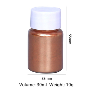 36 pots de 30ML, ensemble de pigments de poudre de Mica perle <span class=keywords><strong>pour</strong></span> <span class=keywords><strong>peinture</strong></span>, teinture, vernis à ongles, résine époxy, fabrication de bougies, bombes de bain, Slime - Product Image 2