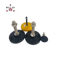 S78 pièces de machine de poids de charge, supports en caoutchouc, pieds de nivellement de machine, robuste, anti-vibration pour machines