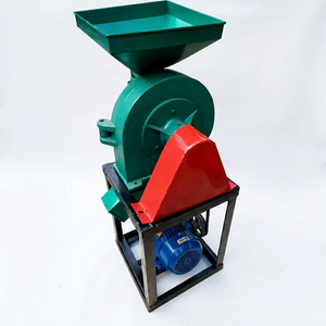 Small Home & Commercial Use High Efficiency Motorized Grains <b>Grinder</b> Mill with Carbon Steel Stainless Steel 220V/380V 1.1kW - Product Image 1