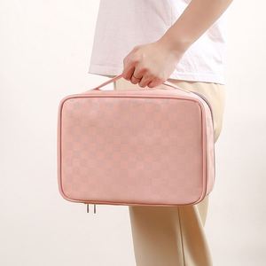Sac isotherme portable en cuir PU, étanche, avec fermeture éclair, boîte à lunch, sac à glace pour étudiant - Product Image 3