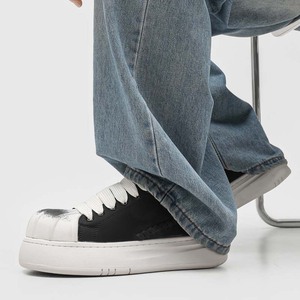 Zapatillas Casuales con Punta Decorativa y Estampado para Hombre, Primavera 2026, Nueva Llegada, Suela Gruesa que Aumenta la Altura, Estilo Derby, Cómodas y Duraderas - Product Image 2