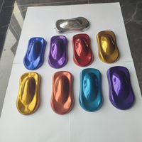 Peinture en poudre bleu nacré brillant pour acier au carbone, métal, aluminium, échantillon de peinture pour bateau, pour usage intérieur