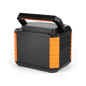 แบตเตอรี่ลิเธียมไอออนแบบชาร์จไฟได้ 12V/24V สำหรับใช้งานกลางแจ้ง 220V 110V  แบตเตอรี่สำรองพลังงานแบบพกพา 300W พร้อมคลื่นไซน์บริสุทธิ์ - Product Image 4
