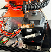 Robot de fraisage CNC KUKA KR210 de haute qualité, bras de robot de 2700 mm pour le bois et la mousse, moteur PLC, broche Hiteco d'origine italienne, protection IP67