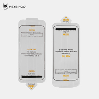 Vente en gros 0.33mm HD facile à installer protecteur d'écran en verre trempé 9H dureté anti-rayures protecteurs pour iPhone 16 téléphone portable