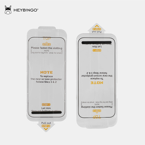 Vente en gros 0.33mm HD facile à installer protecteur d'écran en verre trempé 9H dureté anti-rayures protecteurs pour iPhone 16 téléphone portable - Product Image 5