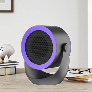 Máy tính để bàn nhanh chóng sưởi ấm fan hâm mộ nóng an toàn tiết kiệm năng lượng xách tay 500W Dual-bánh lớp hiệu quả năng lượng mùa đông điện nóng - Product Image 2