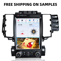 Reproductor de DVD de 12.1 Pulgadas para Ford Taurus 2012-2014, Radio con Pantalla Táctil Grande Estilo Tesla, Navegación Android, DSP, Carplay