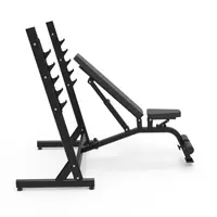 Multi-Heim-Fitness-Fitness geräte extreme Leistung Gewichts bank mit Squat-Rack-DY-3008