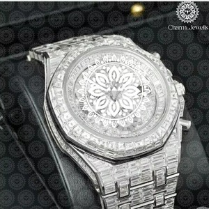 Montre en diamant très demandée pour femmes, montre-bracelet luxueuse et étincelante pour un usage quotidien, disponible à un prix raisonnable - Product Image 4