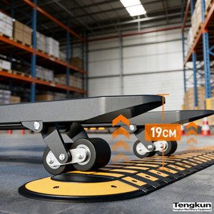 Bánh xe nhỏ đầy đủ pin điện cho kho xử lý thiết bị máy móc xây dựng - Product Image 6
