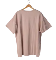 Robe T-shirt pour femme d'été, personnalisée, 230 grammes, écologique, mignonne, décontractée, ample, coupe large, manches courtes, 100% coton