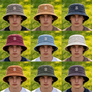 Chapeau Bob en Coton Lavé 100% Personnalisable avec Logo, en Denim Unisexe Pliable, Protection Solaire, Style Européen et Américain, Idéal pour Pêcheurs et Activités de Plein Air - Vente en Gros - Product Image 6
