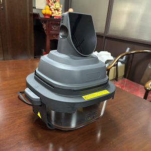 Apparence soignée, vue à 360°, 6,1-8L, panier unique, en plastique, contrôle numérique, écran LCD, multifonctionnel, sans huile, rapide - Product Image 2