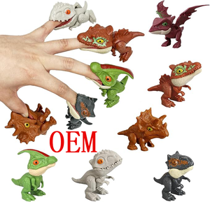 Dinosauri che mordono le dita, action figure mini Jurassic, giocattoli per bambini, bomboniere per feste, personalizzazione OEM disponibile - Product Image 1