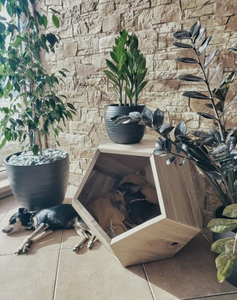 Haustiermöbel aus Holz Katzenhöhle Katzennest Katzenhaus - Product Image 6