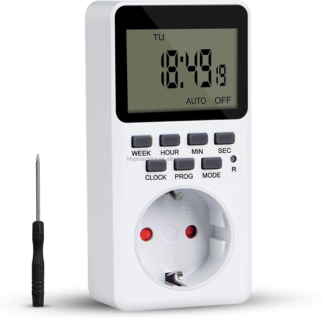 Electronic Digital Plug-in TimerProgrammable Timer Socket Custom Design Water Pump Controller Digital Timer